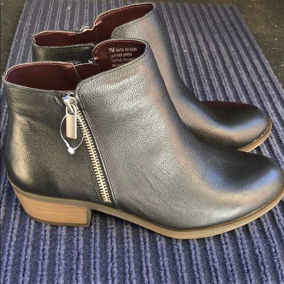 Kensie Shoes - Leather Kensie ankle boots
